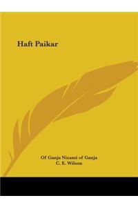 Haft Paikar Vol. I and II (1924)