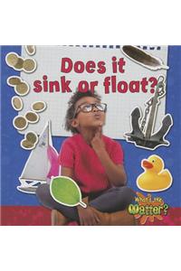 Does It Sink or Float?