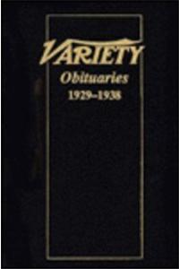 Variety Obituaries, 1929-38