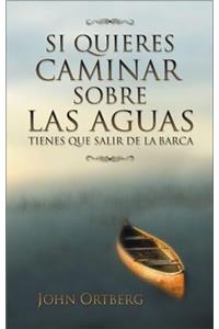 Si Quieres Caminar Sobre Las Aguas Tiene Que Salir De La Barca