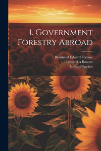 1. Government Forestry Abroad