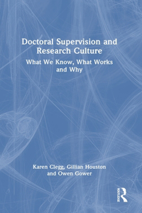 Doctoral Supervision and Research Culture