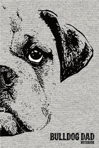 Bulldog Dad Notebook