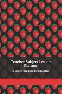 Teacher Subject Lesson Planner