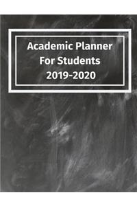 Academic Planner For Students 2019-2020