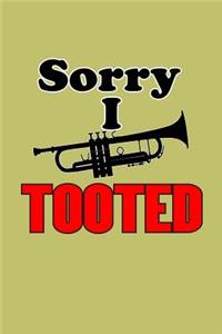 sorry I Tooted