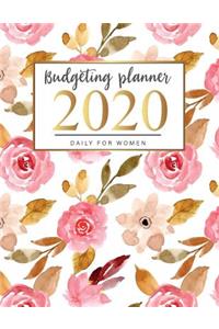 2020 Budgeting planner daily for women