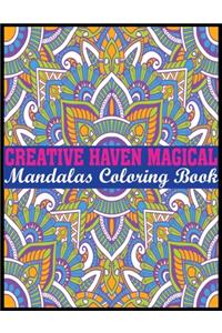 Creative Haven Magical Mandalas Coloring Book