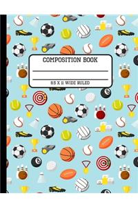 Composition Book Wide Ruled