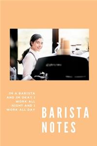 Barista Notes