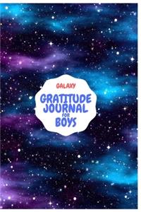 Galaxy Gratitude Journal For Boys