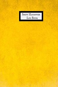 Shift Handover Logbook