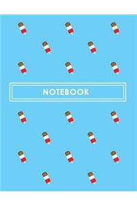 Ice Lolly Notes & Exercise Book (Blue)