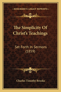 Simplicity Of Christ's Teachings