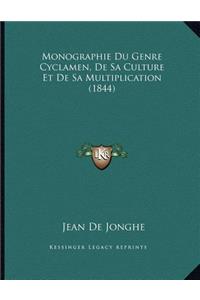 Monographie Du Genre Cyclamen, De Sa Culture Et De Sa Multiplication (1844)