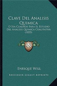 Clave Del Analisis Quimica