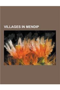 Villages in Mendip