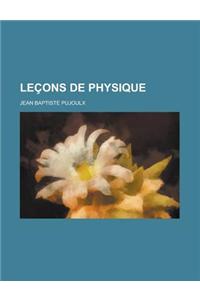 Lecons de Physique