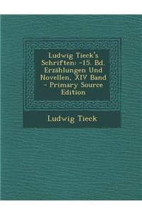 Ludwig Tieck's Schriften