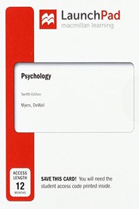 LaunchPad for Psychology (12 Month Access Card)