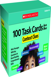 100 Task Cards in a Box: Context Clues