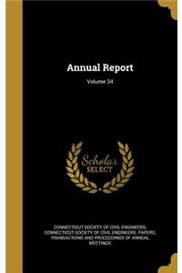 Annual Report; Volume 34