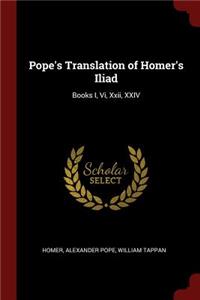 Pope's Translation of Homer's Iliad