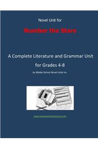 Novel Unit for Number the Stars