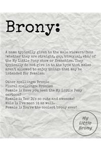 Brony: Journal