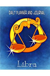 Daily Planner and Journal - Libra (with Quick Appointment -Task Section)