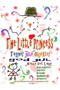 The Little Princess Tegner jule Objekter god jul Koble Dot Linje Bruk utskrifter Dekorere Keepsake Oppmuntre kreativitet