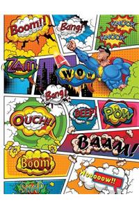 Blank Comic Book (Create Your Own Comic Strip)