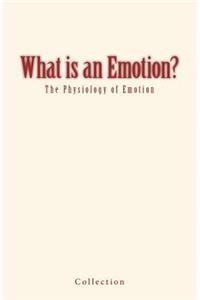 What is an Emotion?