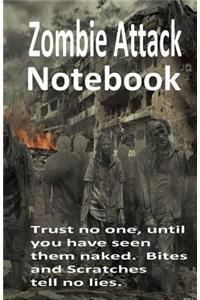 Zombie Attack Notebook