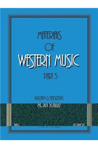 Materials of Western Music