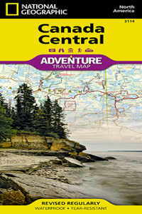 Canada Central Map