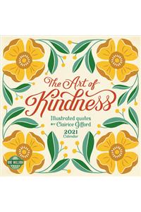 Art of Kindness 2021 Wall Calendar