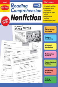 Reading Comprehension: Nonfiction, Grade 3 Teacher Resource