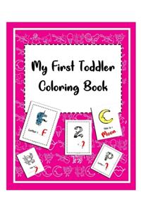 My First Toddler Coloring Book