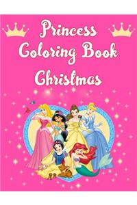 Princess Coloring Book Christmas