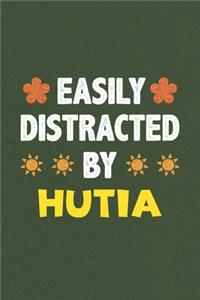 Easily Distracted By Hutia: A Nice Gift Idea For Hutia Lovers Funny Gifts Journal Lined Notebook 6x9 120 Pages