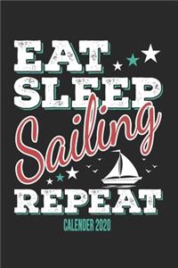 Eat Sleep Sailing Repeat Calender 2020