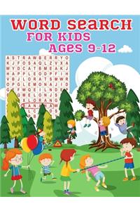 Word Search For Kids Ages 9-12