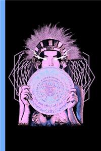 Aztec Princess Sun Stone Composition Notebook
