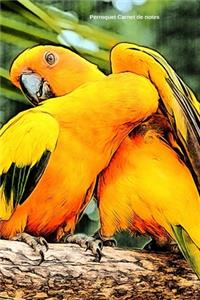 Perroquet Carnet de notes