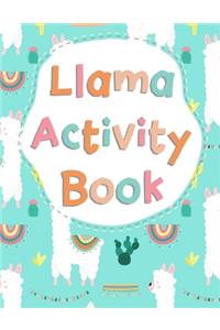 Llama Activity Book