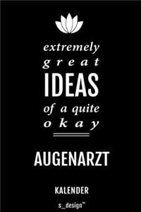 Kalender für Augenärzte / Augenarzt / Augenärztin