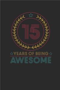 15 Years Of Being Awesome