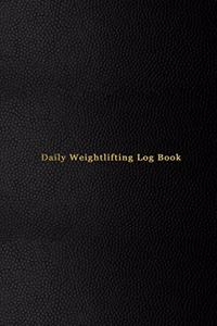 Daily Weightlifting Log Book