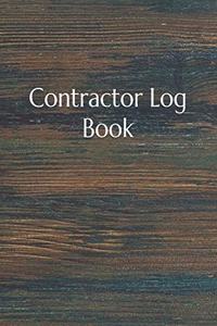 Contractor Log Book